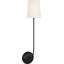 Vendome 26" Single Cordless Sconce with Linen Shade-523992733