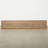 Bari Bench Approx. 78Wx14Dx18.5H Rustic Pine Wood Weathered Natural
