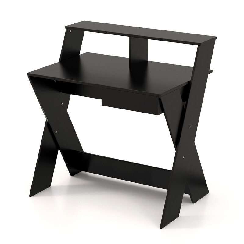Bureau rectangulaire l 35,5 po Asanti, Noir