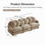 Canapé modulaire Comfy Chenille-1233140386