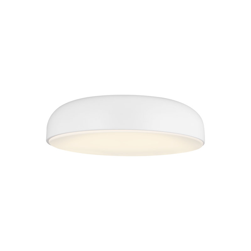Kosa 1 - Light LED Flush Mount, Matte White