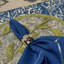 Silver trim dinner napkins-514163961