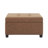 34" Wide PU Leather Tufted Square Cocktail Ottoman with Storage-398402186
