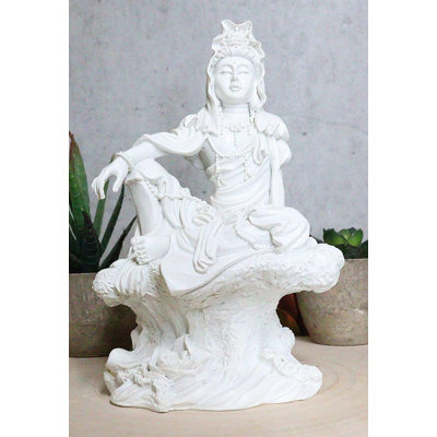 Alaitz Ebros the Water and Moon Goddess Kuan Yin Bodhisattva Buddha Figurine -  Dakota Fields, 27959D862AB642C1ACD10B9D69EBB1B2