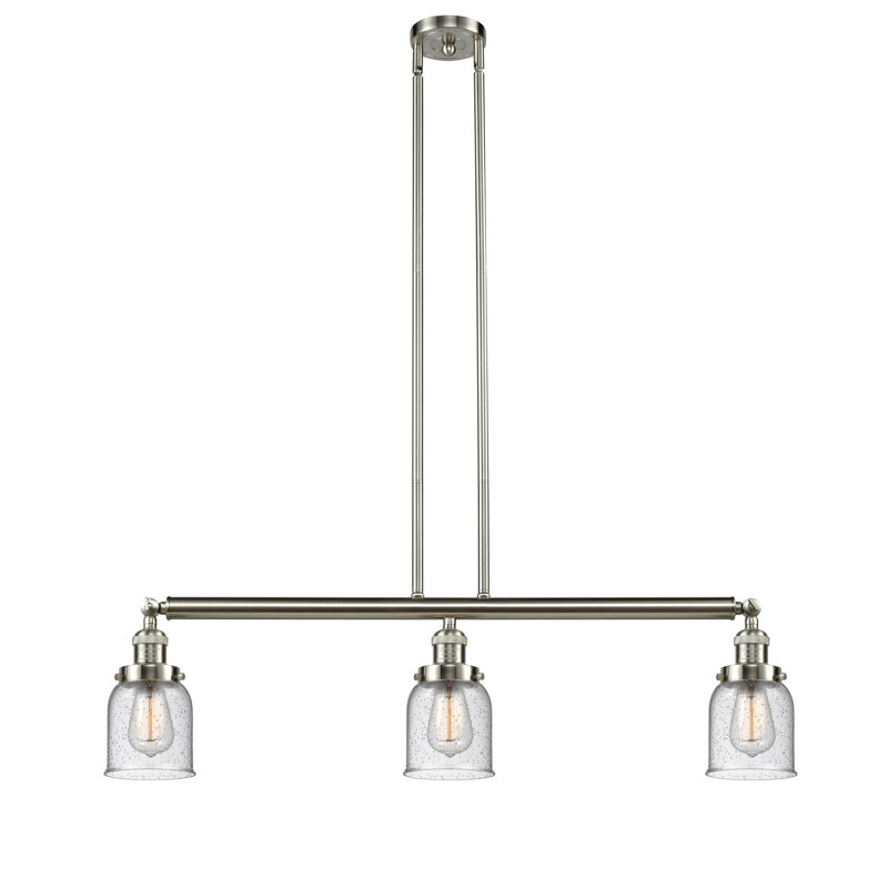 Tom 3 - Light Kitchen Island Pendant, No Bulb Included, Seedy, Black Antique Brass