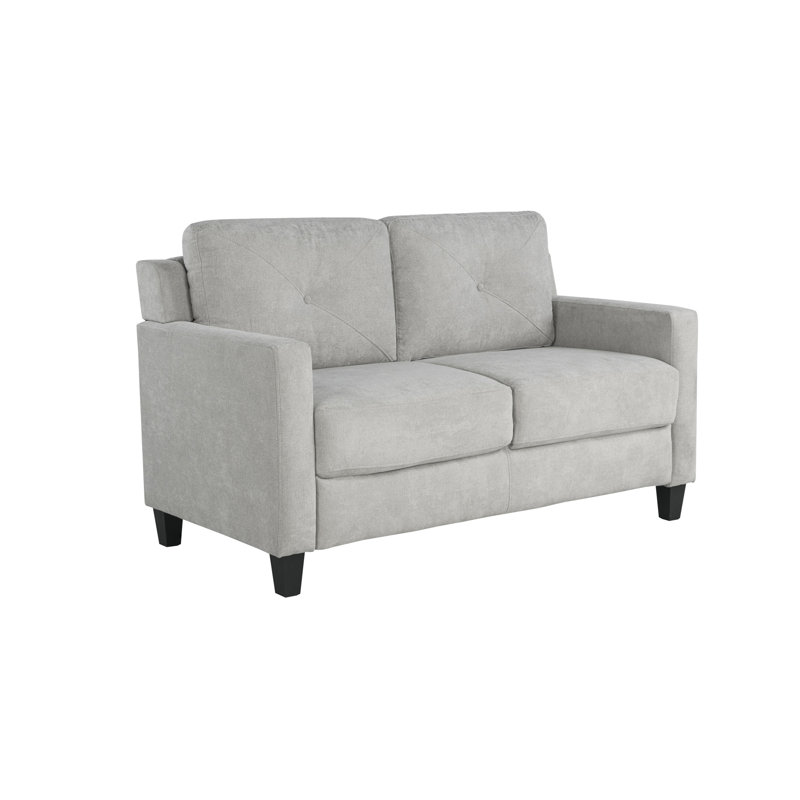 Causeuse 2 places en taupe Horatio, Taupe, H 35 po x l 58 po x P 31 po