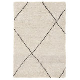 Numa Black Hand Knotted Wool Rug