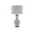 Blanc / Laiton antique