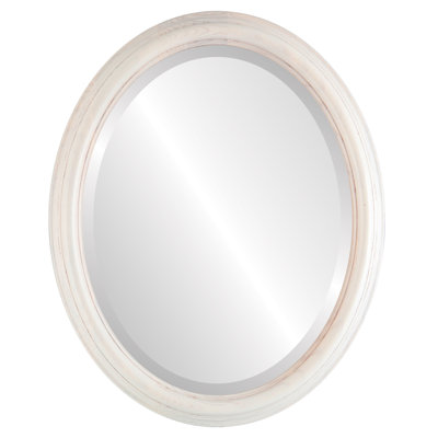 Worthing Wood Flat Wall Mirror