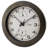 Chrisman Quartz Analog Indoor/Outdoor Wall Clock