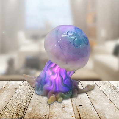 Taha 5.75"H LED Jellyfish Figurine Unique Gifts
