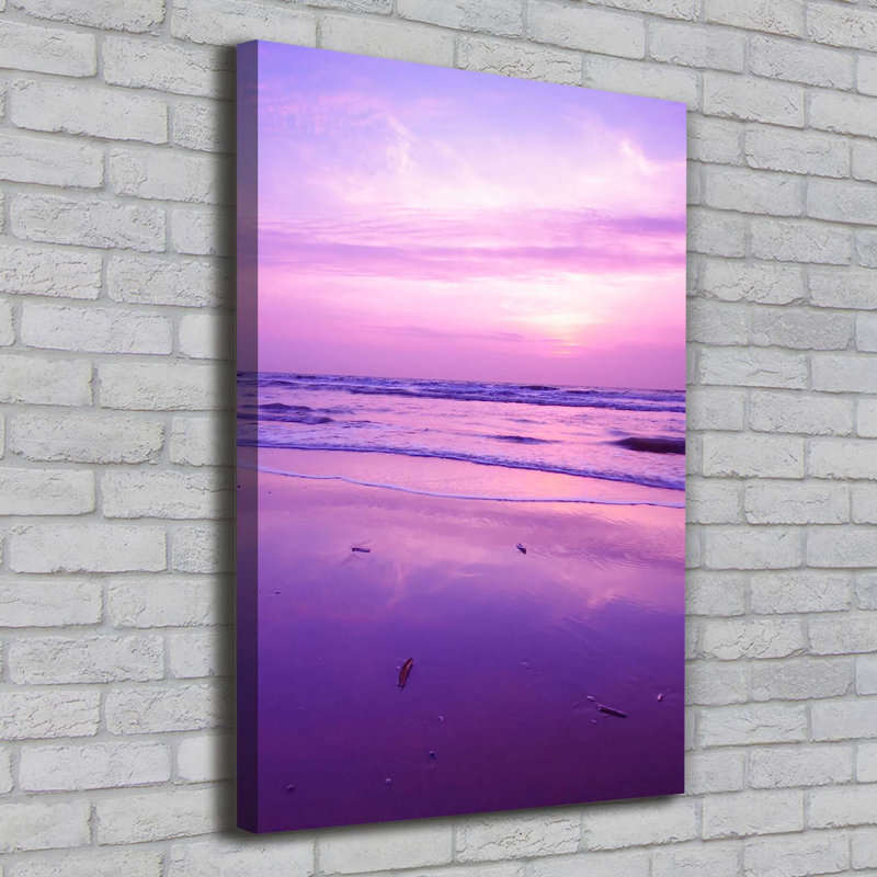 Sunset Sea - Wrapped Canvas Print