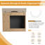Meuble-lavabo simple Marnar 24 po avec comptoir en céramique, meuble-lavabo mural avec lavabo en céramique-789223540-789223547