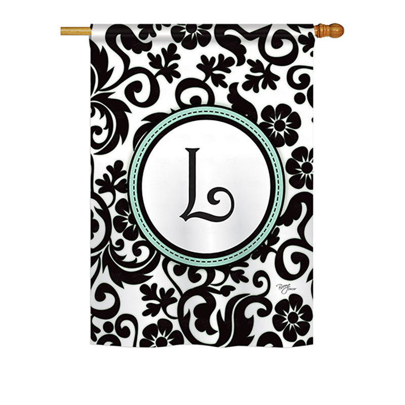 Drapeau de jardin en polyester Penfield, H 40 po x l 28 po, L