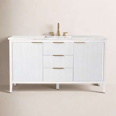 Bilroy 60" Pine Single Bathroom Vanity