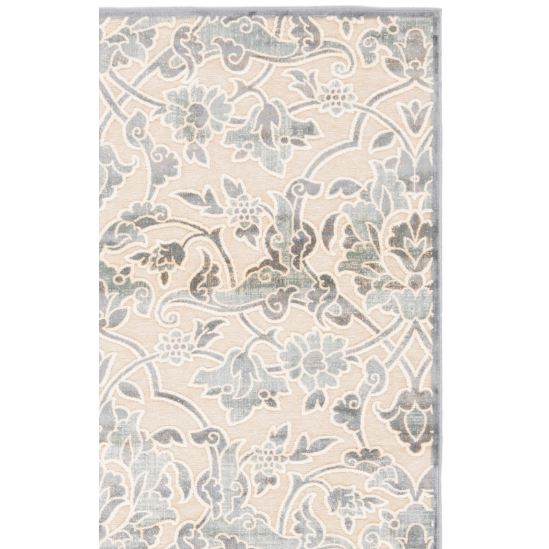 Tapis floral Patrick Performance, Rectangle 2 pi 7 po x 4 pi