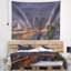 Paysage urbain tapisserie dark skyline de los angeles-28503086