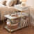 Marble White Top/Gold Base selected