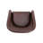 Kiersten Faux Leather Swivel Barrel Chair-801318353
