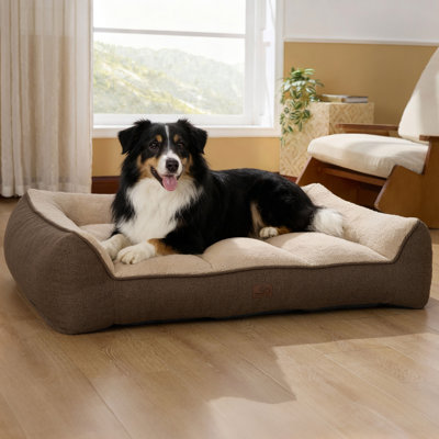 Lit orthopédique pour chien - imperméable, très épais, moelleux et antidérapant