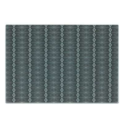 East Urban Home Glass Abstract Cutting Board