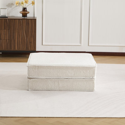 Lit modulaire convertible blanc Mahjong