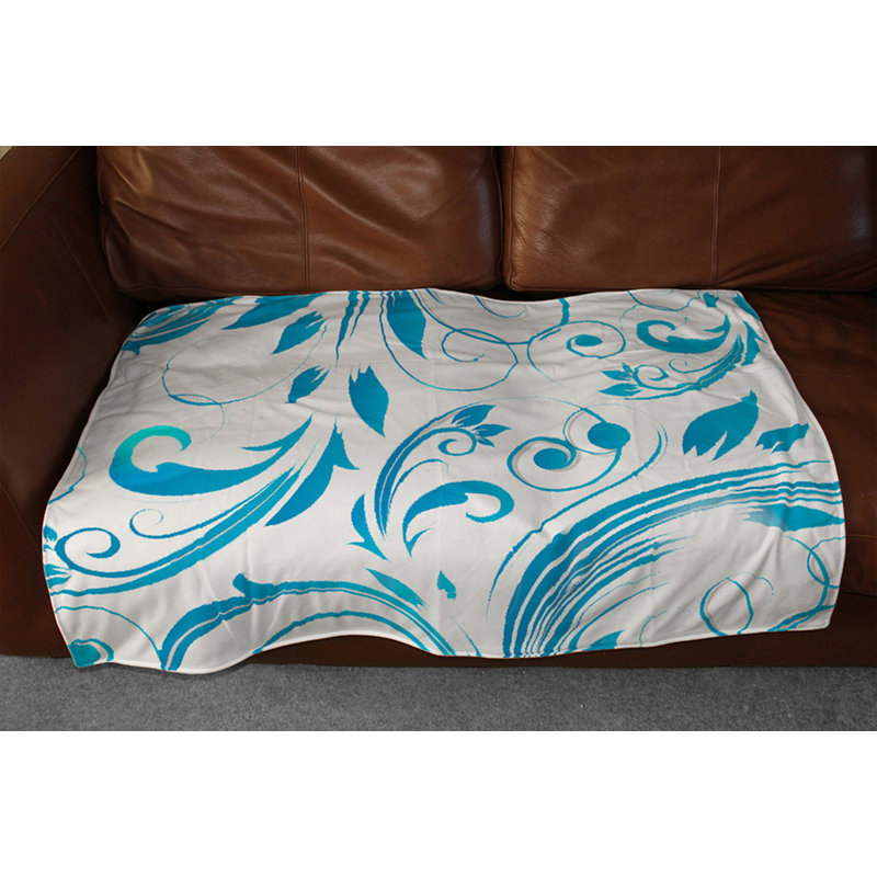 Couverture tourbillons, 65 po x 80 po