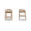 Tabouret de comptoir en bois massif 24 po Yokohama-471277265