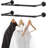 Fritch 32.6'' Metal Wall Mounted Clothes Rack