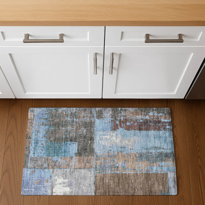 Premium Machine Washable Chelston AMF1866 Abstract Rug