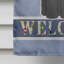 Polyester 2 côtés 40 x 28 po welcome drapeau maison-73943189