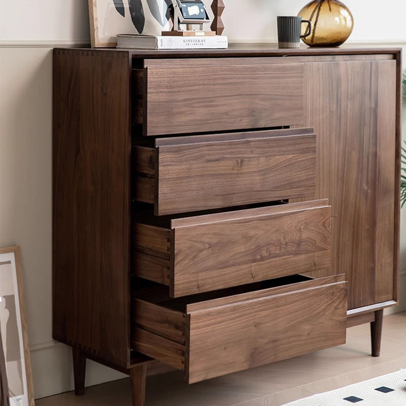 Modern minimalist entrance shoe cabinet