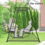 Chaise berçante d'extérieur en métal Sotera