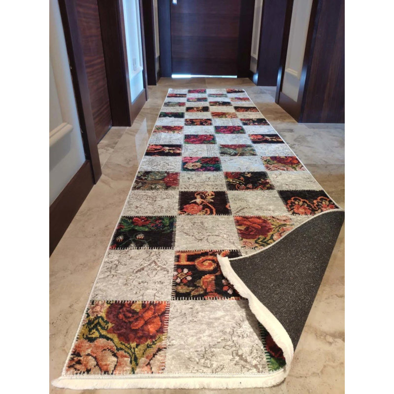 Tapis mathaï avec envers antidérapant, Rectangle 5 pi 11 po x 8 pi 10 po