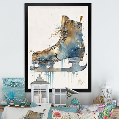 Patinage artistique - reproduction sur toile