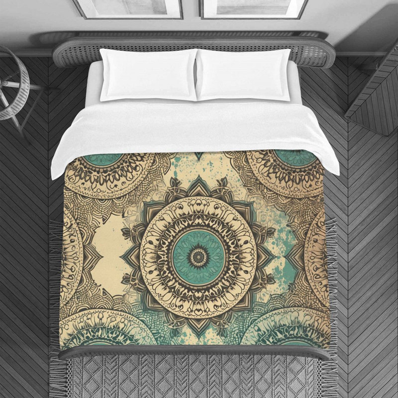 Mandala Literie, Housse de couette simple