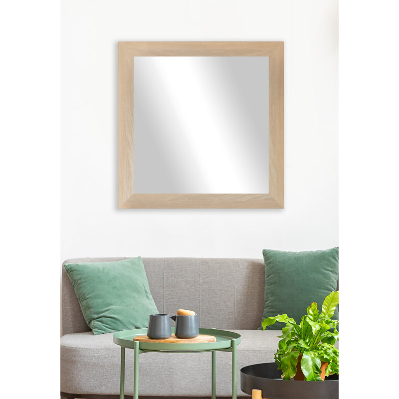 Bahena Flat Wall Mirror, 17.5" x 17.5"