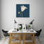 «Blue Luster Gloxinia», impression sur toile tendue-23605002
