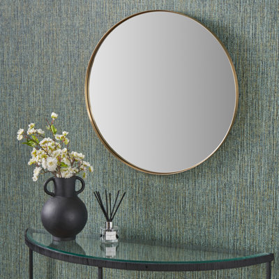 Stainless Steel Round Mirror