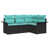 Structure noire / Coussin bleu est en rupture de stock