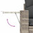  Garden Sofa Set Light Grey