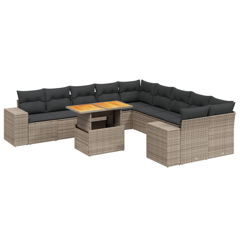 Ensemble de canapé de jardin Vidaxl