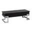 Black High Gloss And Chrome Coffee Table With Lift Top-72392252