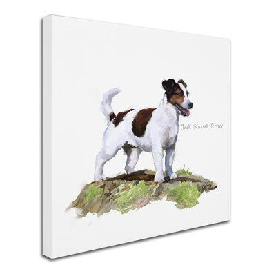 «Jack Russel» par Armand, reproduction sur toile