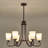 6 Light Dimmable Classic / Traditional Chandelier-126107131