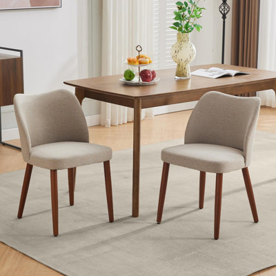 Side Chair in Brown