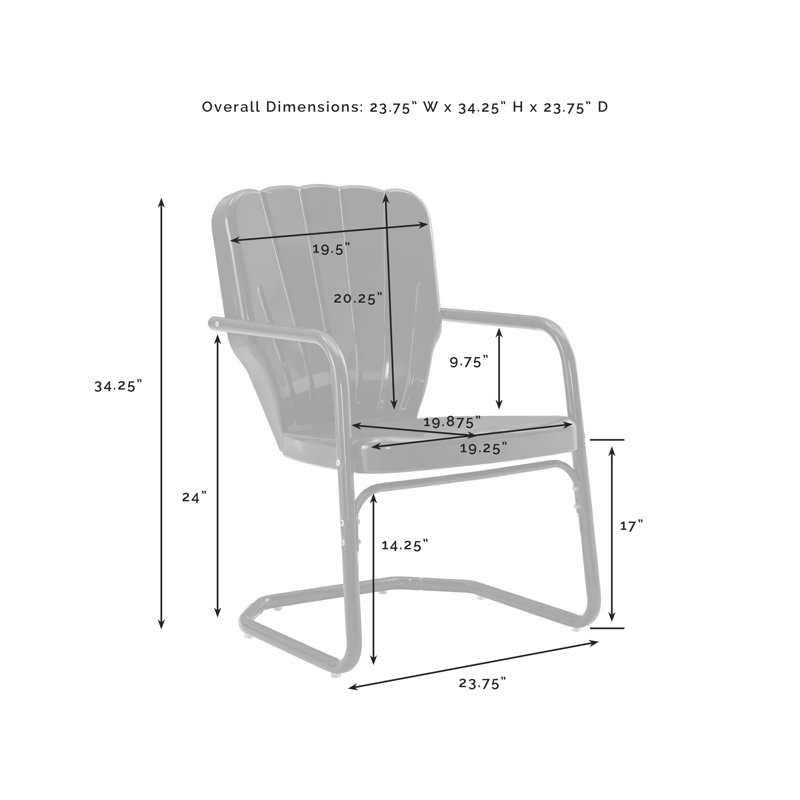 Burley Outdoor Conversation 3 Piece Seating Group, Navy Gloss