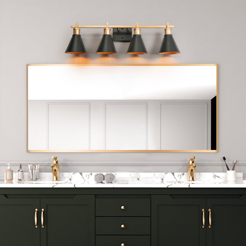 Éclairage de salle de bain à intensité variable 4 lumières Brooklyn-BB