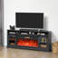 Foyers de salon et accessoires en verre avec armoire Grey 80
