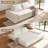 Boneless Convertible Floor Sofa Bed, 3 In 1 Compression Sofa With 2 Throw Pillows, No Assembly Required-124602578